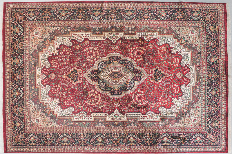 Red Persian Rug, Jammu Kashmir Rug