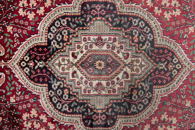 Red Persian Rug, Jammu Kashmir Rug