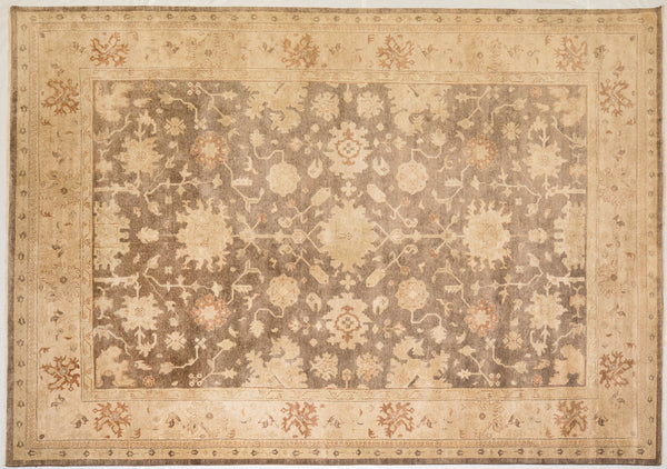 Oushak Rug, Persian Design Rug