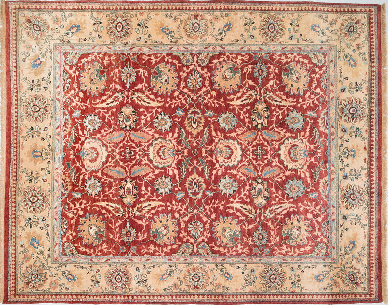 Red Persian Rug, Serapi Rug