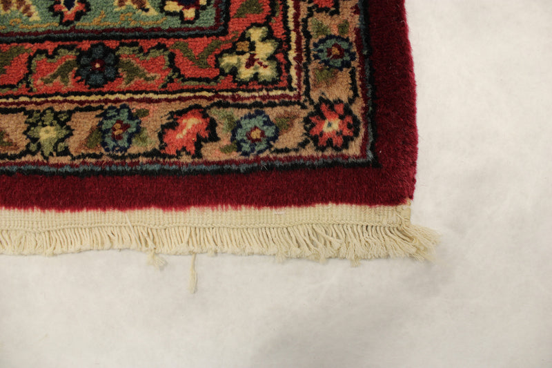 Red Persian Rug, Semi Antique Rug