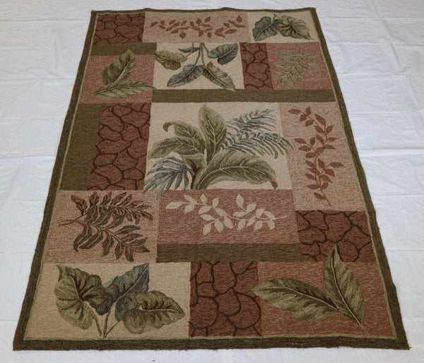 Floral Rug, Indian Handmade Rug