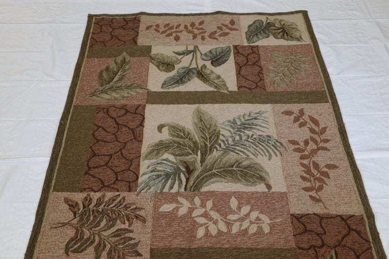 Floral Rug, Indian Handmade Rug