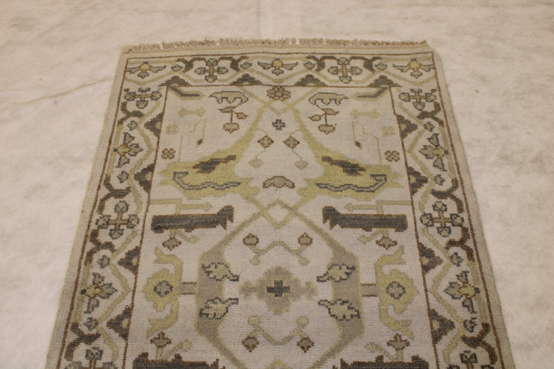 3x5 Oushak Rug, Wool Oriental Rug