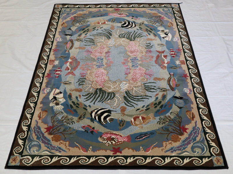 Colorful Rug, Indian Area Rug