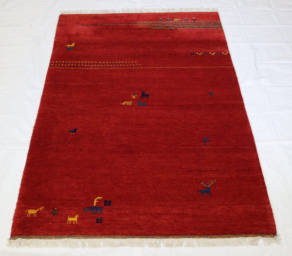 Hand Knotted Rug, Wool Indian Rug