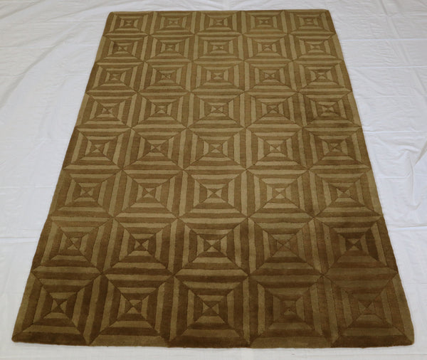 Hand Tufted Rug, 5x8 Area Rug