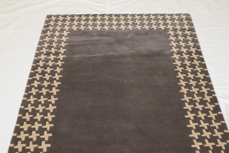 Hand Tufted Rug, Traditional Wool Rug