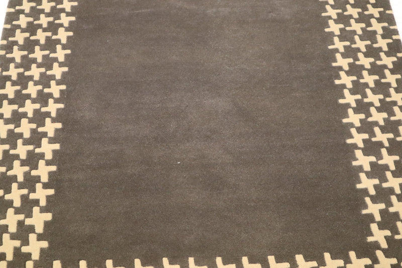 Hand Tufted Rug, Traditional Wool Rug