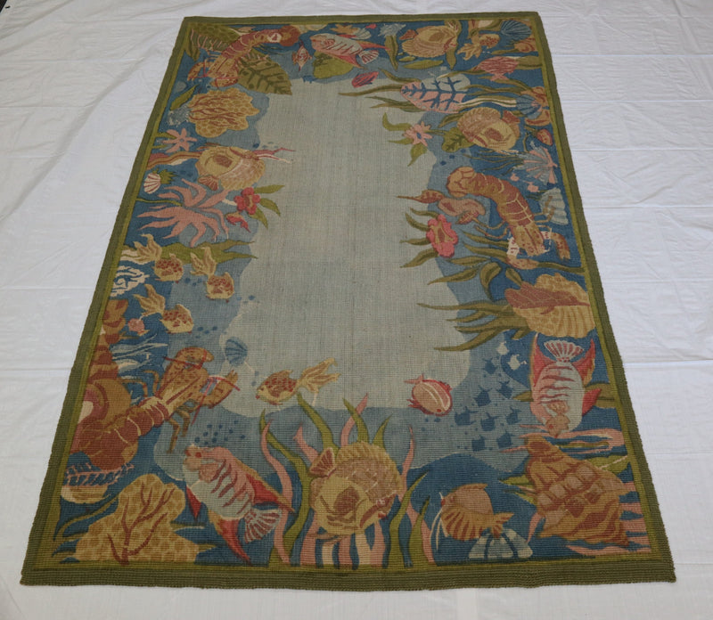 Floral Rug, Beach Design Rug