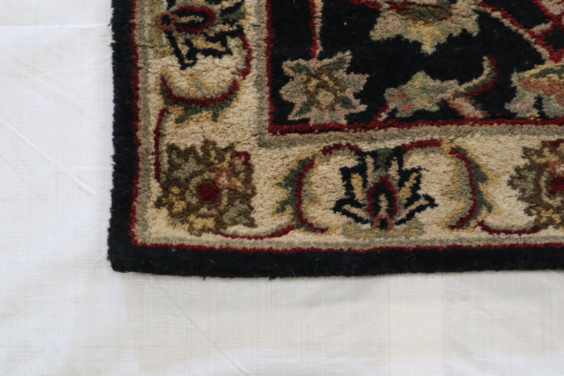 Hand Tufted Runner, Indian Wool Rug