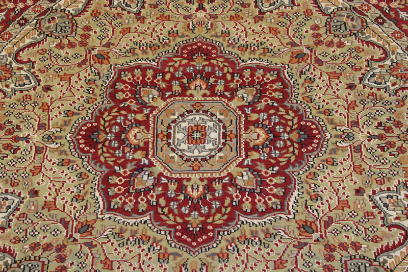 Persian Round Rug, Jammu Kashmir Rug, Indian Rug