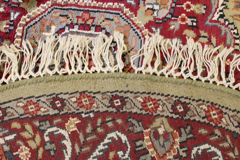 Persian Round Rug, Jammu Kashmir Rug, Indian Rug