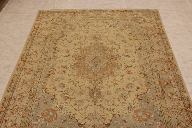 Tabriz Rug, Persian Rug, 8x11 Area Rug