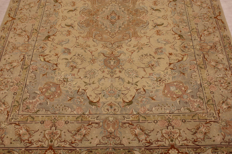 Tabriz Rug, Persian Rug, 8x11 Area Rug