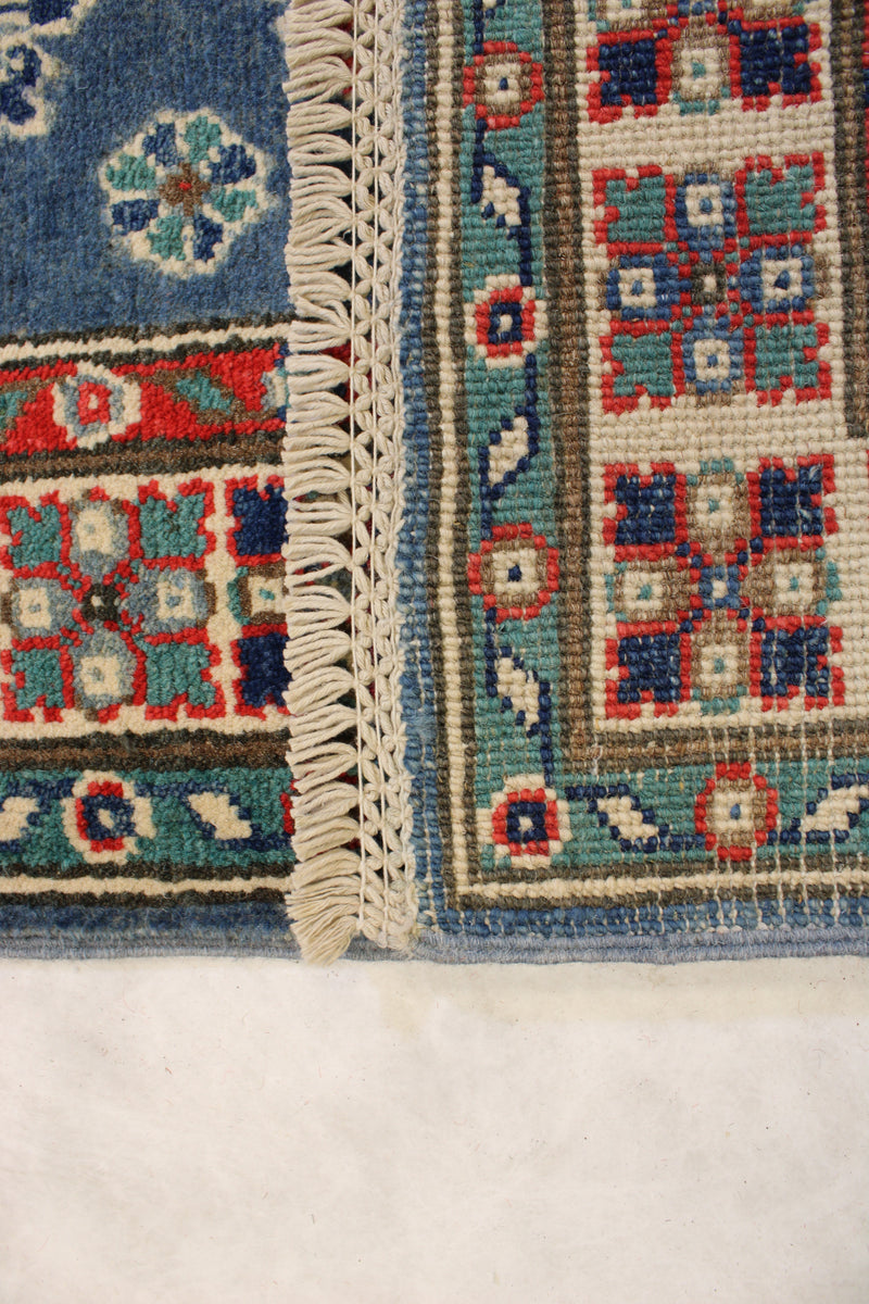 Afghan Tribal Rug, 3x5 Kazak Rug