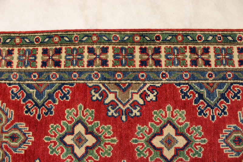 Afghan Kazak Rug, 3x5 Traditional Rug