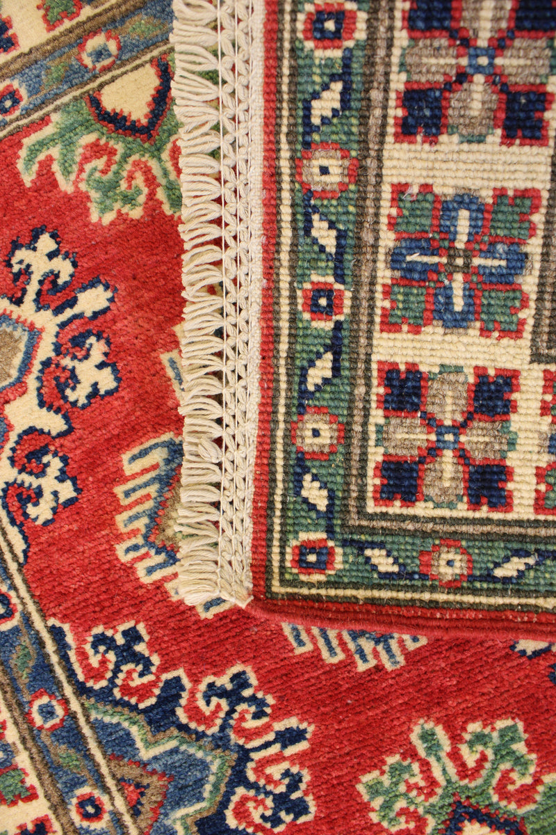 Afghan Kazak Rug, 3x5 Traditional Rug