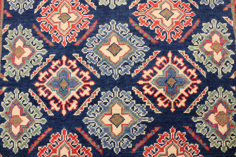 4x6 Afghan Rug, Tribal Kazak Rug