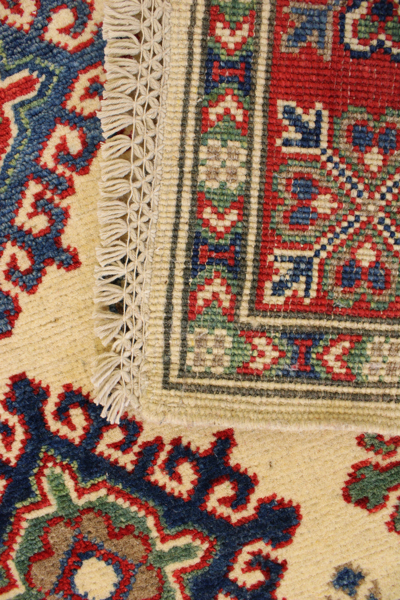 Afghan Kazak Rug, Oriental Wool Rug