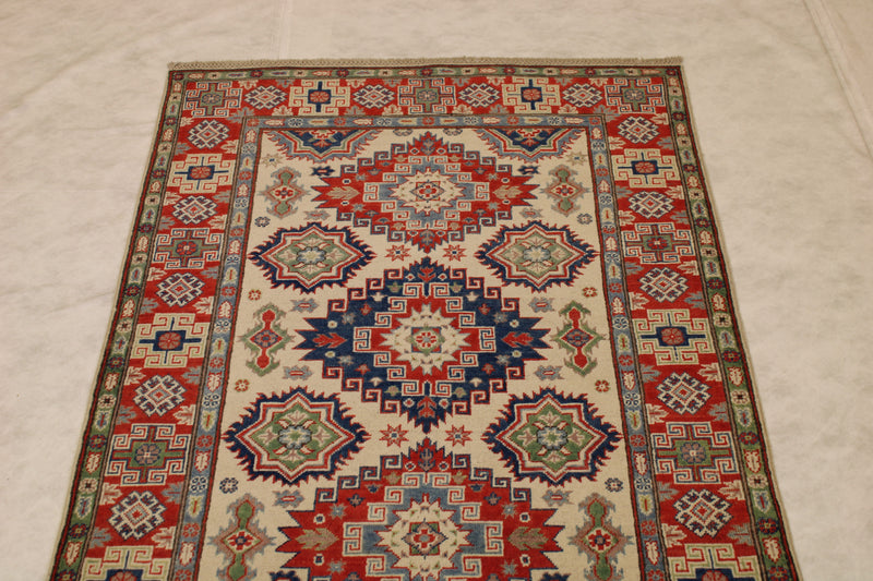 Kazak Design Rug, Afghan Traditional Rug