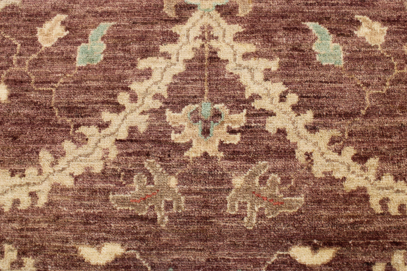 Oushak Rug, Peshawar Rug, Hand Knotted Wool Rug