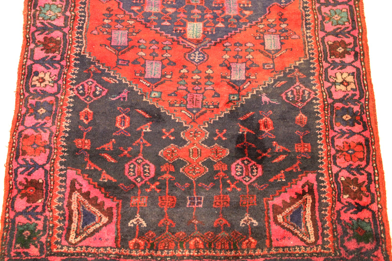 Persian Geometric Rug, Hand Knotted Area Rug