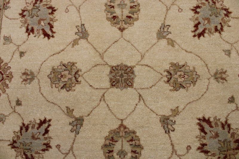 Oushak Hand Knotted Rug, 4x6 Traditional Rug