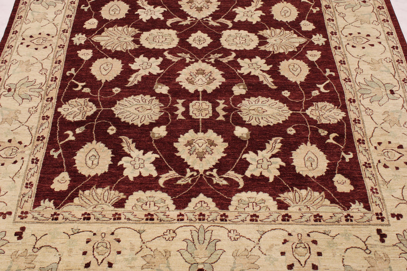 Oushak Rug, 9x12 Area Rug, Hand Knotted Pakistani Rug