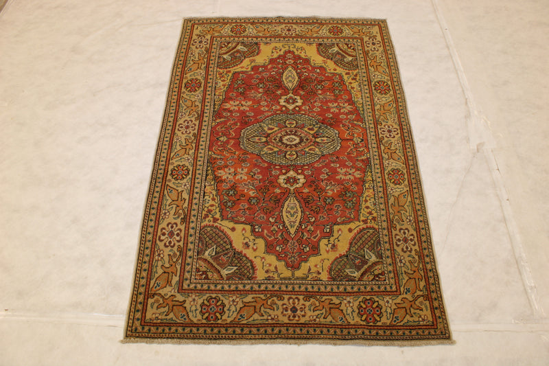 Turkish Kayseri Rug, Hand Knotted Authentic Rug