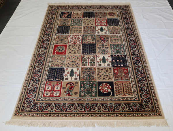 Indian Rug, Colorful Area Rug