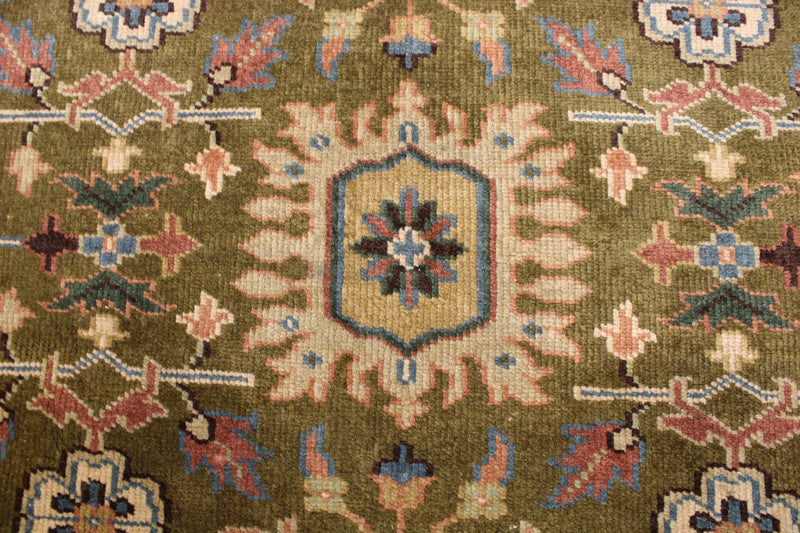 Indian Hand Knotted Rug, 4x6 Traditional Rug