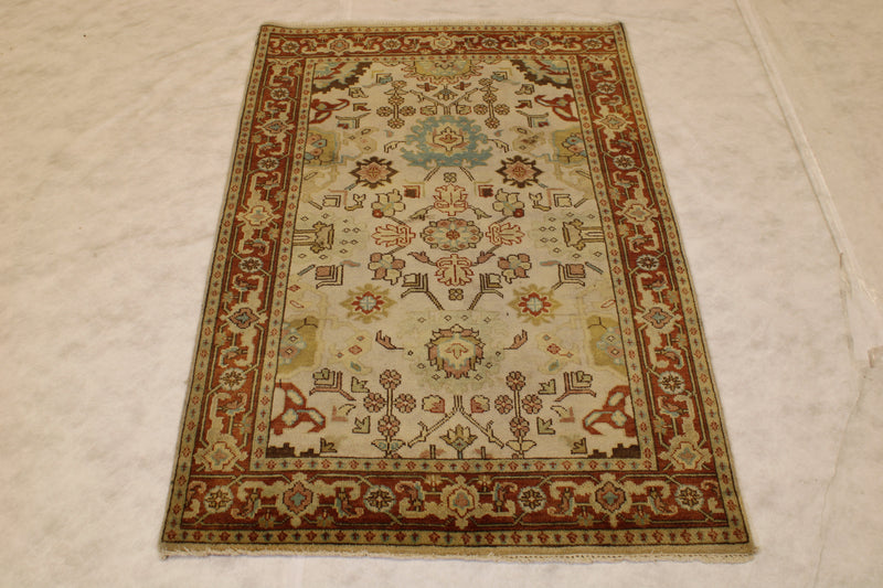 Serapi Rug, Indian Rug, 4x6 Area Rug