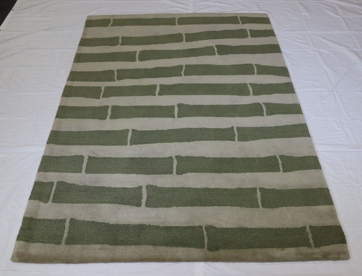 Hand Tufted Rug, Oriental Wool Rug