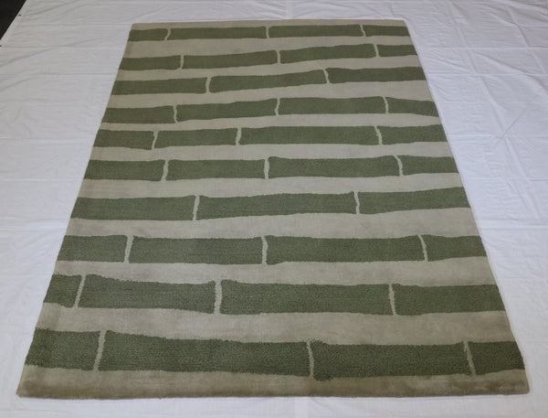 Hand Tufted Rug, Oriental Wool Rug