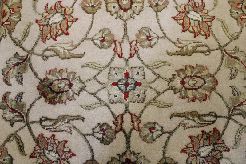 Persian Rug, Silk Flower Rug, Hand Knotted Rug