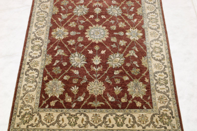 4x6 Oriental Rug, Indian High Twist Rug