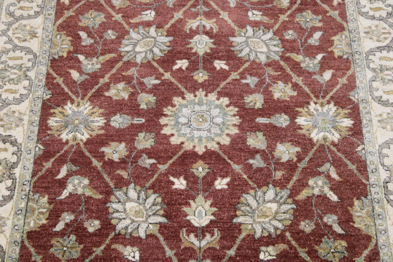 4x6 Oriental Rug, Indian High Twist Rug