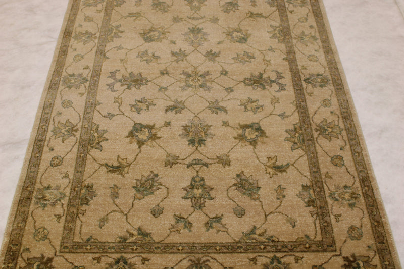 Hand Knotted Traditional Rug, Indian High Twist Rug