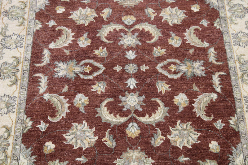 Indian Traditional Rug, Hand Knotted Wool Rug