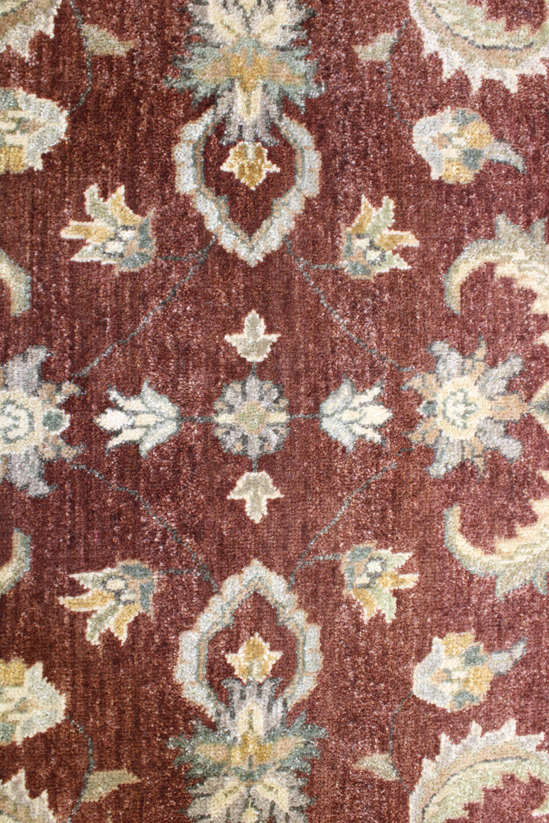 Indian Traditional Rug, Hand Knotted Wool Rug