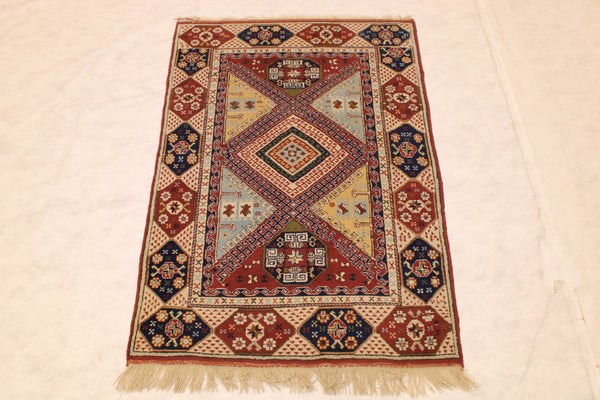 Turkish Rug, Semi-Antique Rug, Hand Knotted Rug