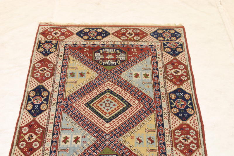 Turkish Rug, Semi-Antique Rug, Hand Knotted Rug