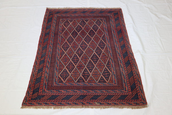 Tribal Rug, Afghan Wool Rug