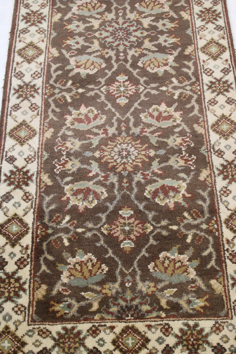 Oushak Runner Rug, Indian Runner Rug