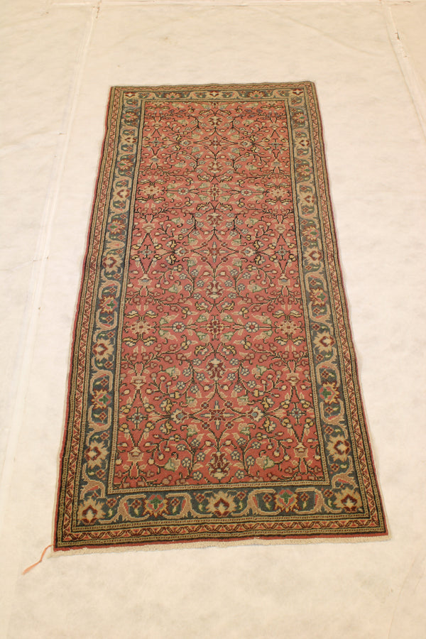 Turkish Runner Rug, Semi Antique Runner