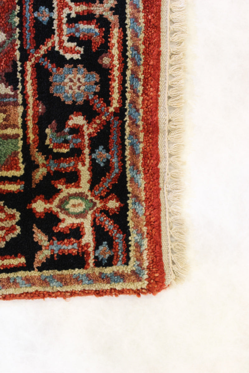 Serapi Rug, Indian Wool Runner, Traditional Runner