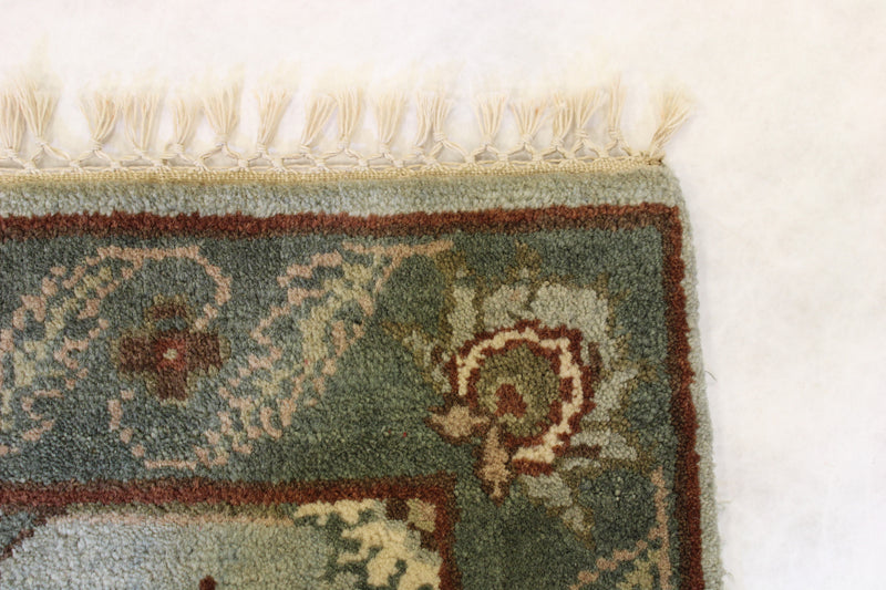 Oushak Runner Rug, Oriental Wool Runner