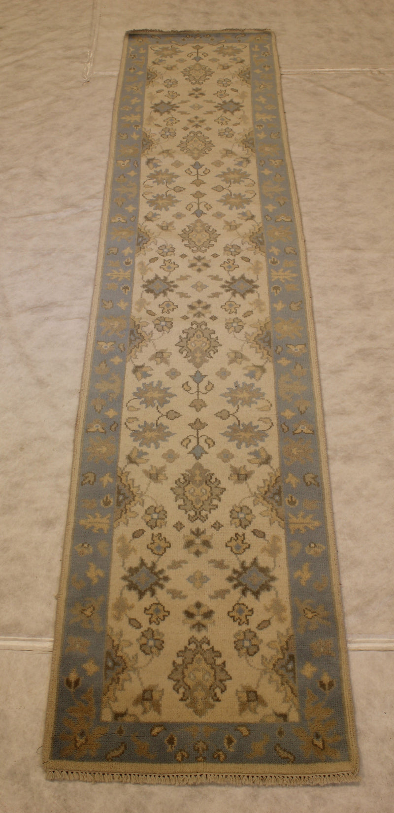 Oushak Runner Rug, 3x12 Runner Rug