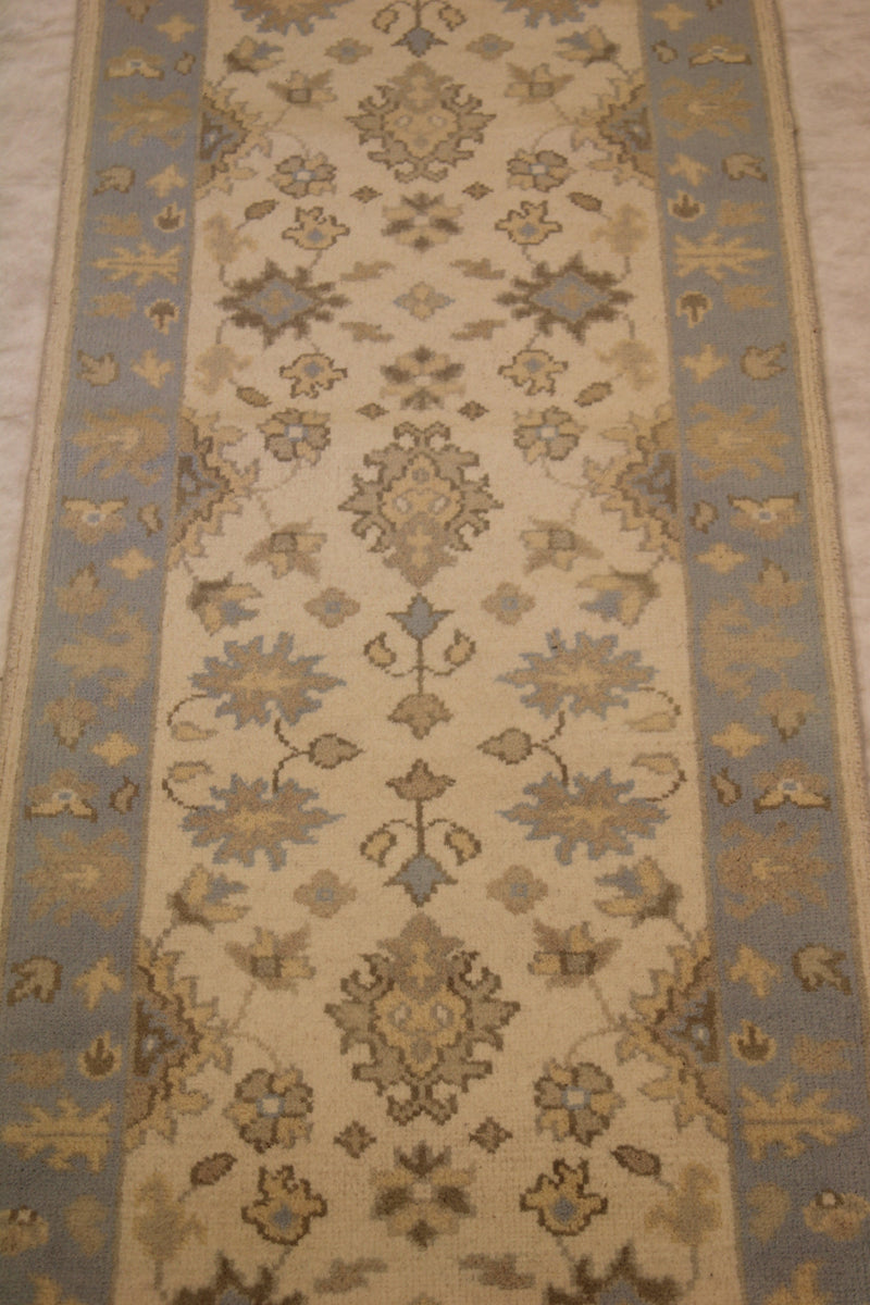 Oushak Runner Rug, 3x12 Runner Rug